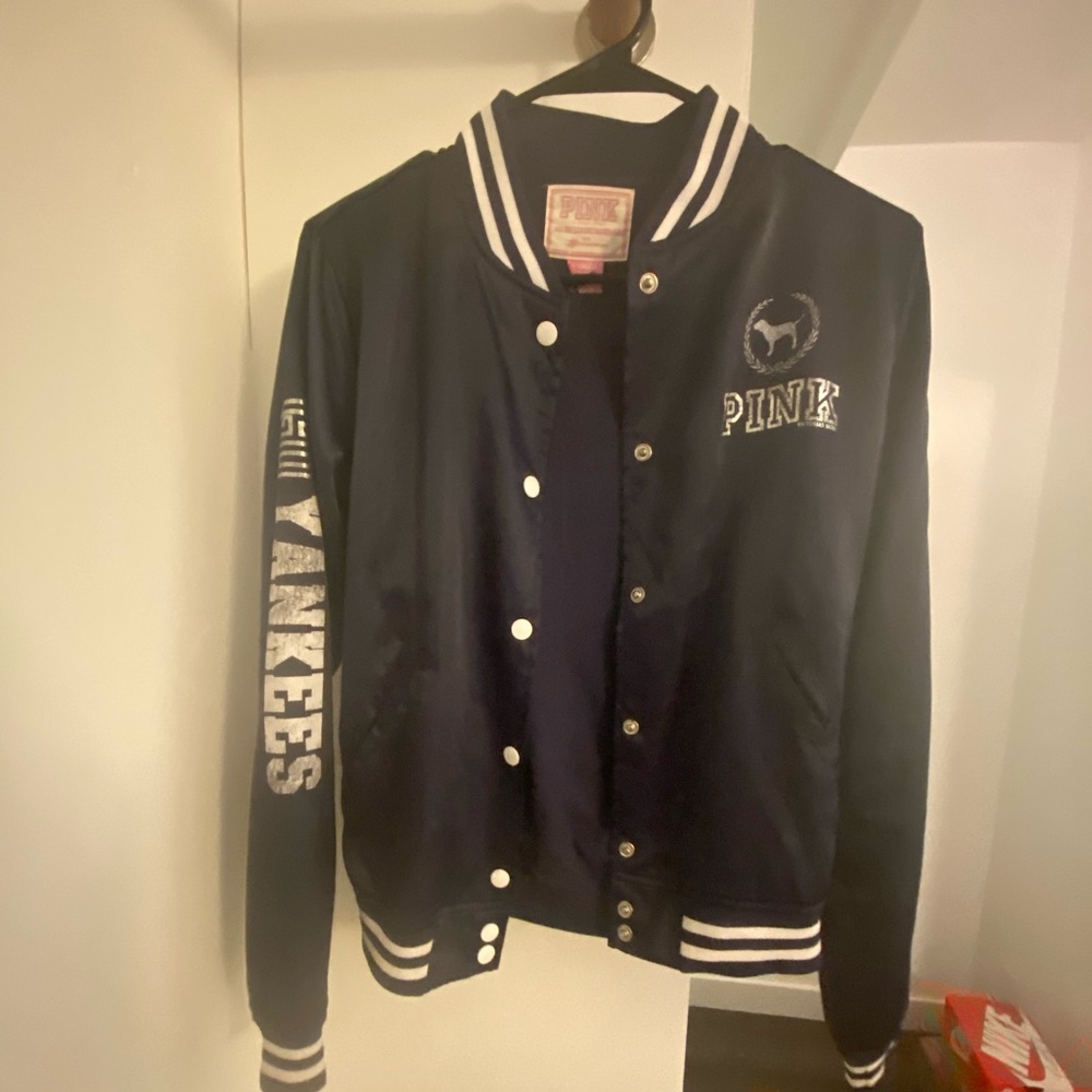 Navy Pink Yankee Jacket. Limited Edition!! - Gem
